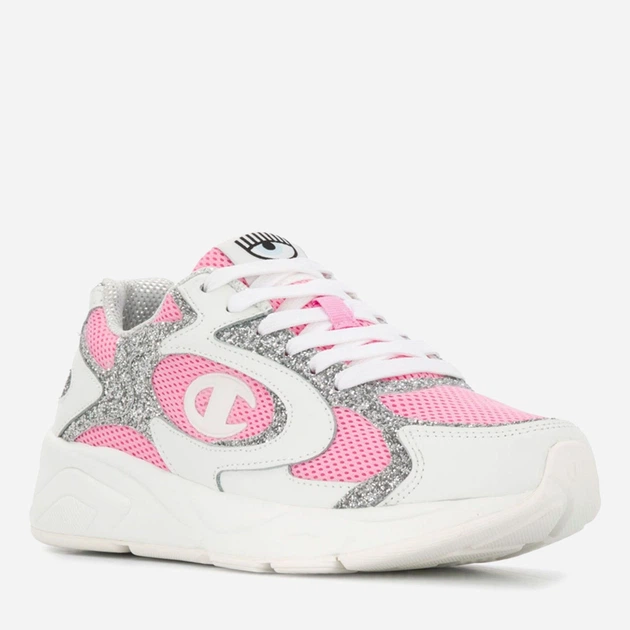 Sneakersy damskie Champion S11094-PS047 36.5 (6US) 23 cm Różowe z białym (8053305057172) - obraz 4