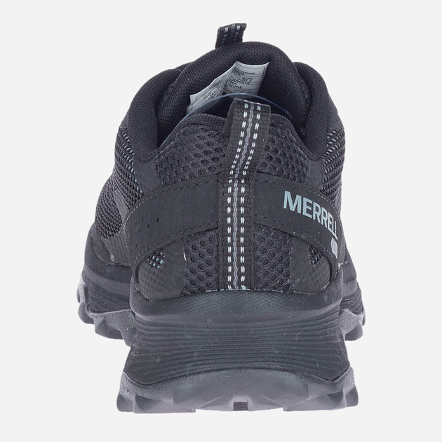 Buty trekkingowe damskie z membraną Merrell J066978 37 Czarne (194917554128) - obraz 5