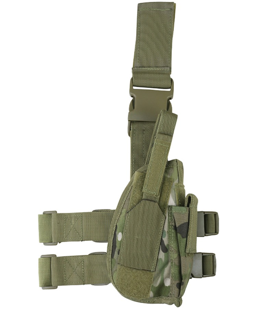 Кобура на стегно KOMBAT UK Tactical Leg Holster мультикам - зображення 1