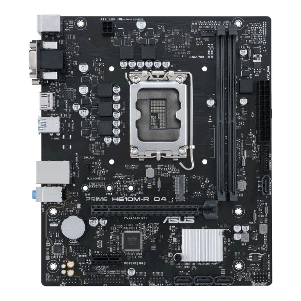 Материнська плата Asus Prime h610m d4-si Socket 1700 - зображення 2