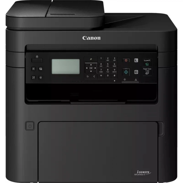 МФУ лазерне ч/б a4 Canon MF264dw ii, Black, WiFi, 1200x1200 dpi, дуплекс, до 28 стор/хв, монохромний 5-ти рядковий РК-екран, Lan/usb, картридж Canon 051 (5938c017) - Фото 1 МФУ лазерне ч/б a4 Canon MF264dw ii, Black, WiFi, 1200x1200 dpi, дуплекс, до 28 стор/хв, монохромний 5-ти рядковий РК-екран, Lan/usb, картридж Canon 051 (5938c017) - зображення 1