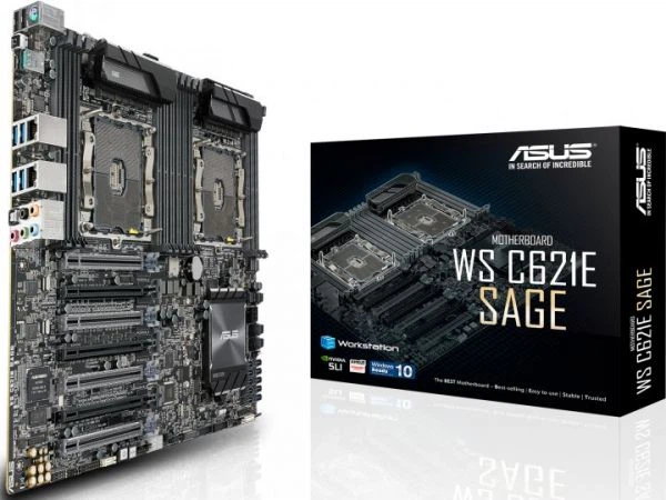Материнская плата серверная Asus ws c621e sage bmc (s3647, c621, ddr4) - изображение 5