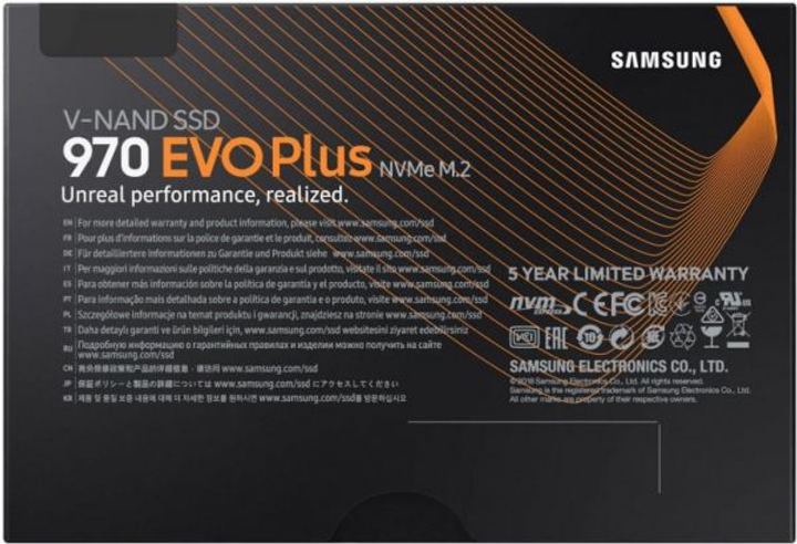 SSD накопитель Samsung 970 Evo Plus 1Tb m.2 pci-e 4x mlc 3-bit (mz-v7s1t0bw) - изображение 7