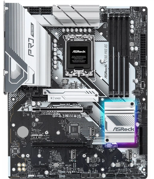 Материнская плата ASRock z790 Pro rs (s-1700, z790, ddr5) - изображение 2