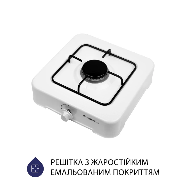 Настольная газовая плита Minola tgh 100 wh - изображение 2