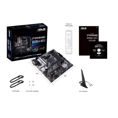 Материнская плата Asus Prime b550m-a wifi ii - изображение 8