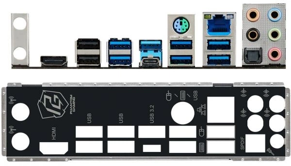 Материнcкая плата ASRock b550 pg Riptide (sAM4 b550 ddr4) - изображение 7