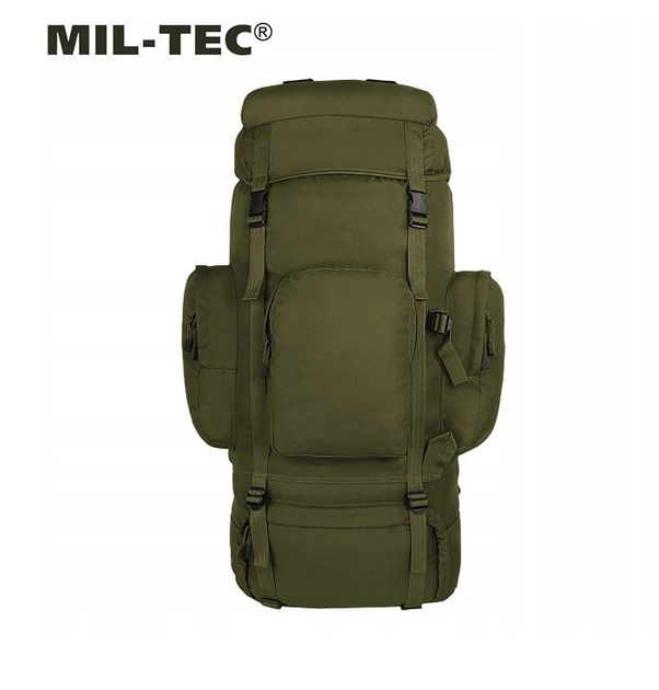 Рюкзак армійський Recon 88 літрів MIL-TEC Olive 14033001 - зображення 2