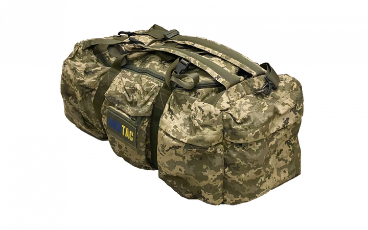 Тактична сумка-рюкзак, баул (Піксель) UKRTAC - зображення 1