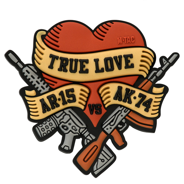 M-Tac нашивка True Love PVC - изображение 1