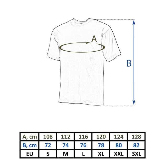 Футболка MFH US Classic-style бавовняна Olive XXL - зображення 2