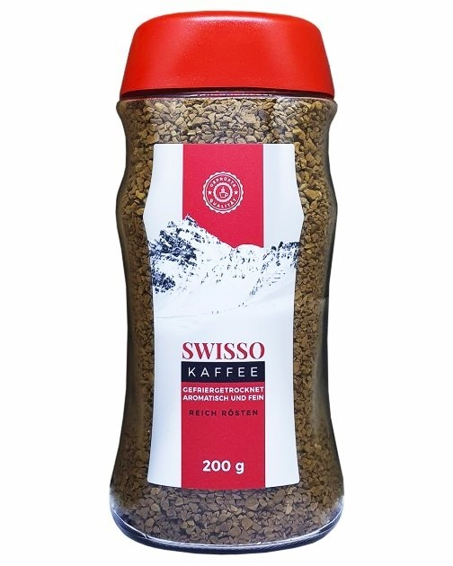 Купить Растворимый кофе Swisso Kaffee 100% Arabica 200 г – ROZETKA ...