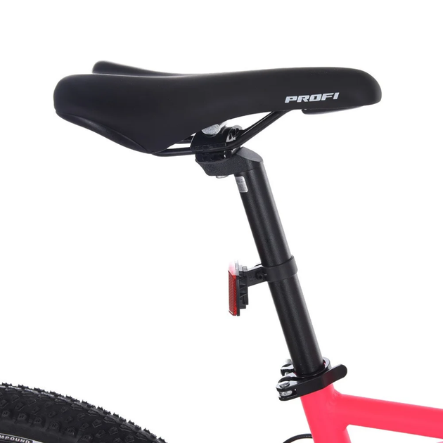 Велосипед "BELLE" PROF1 G26BELLE A26.1 26 д. Алюм.рама 17", SHIMANO 21SP, алюм., DB, FW TZ500, малиново-белый - изображение 8