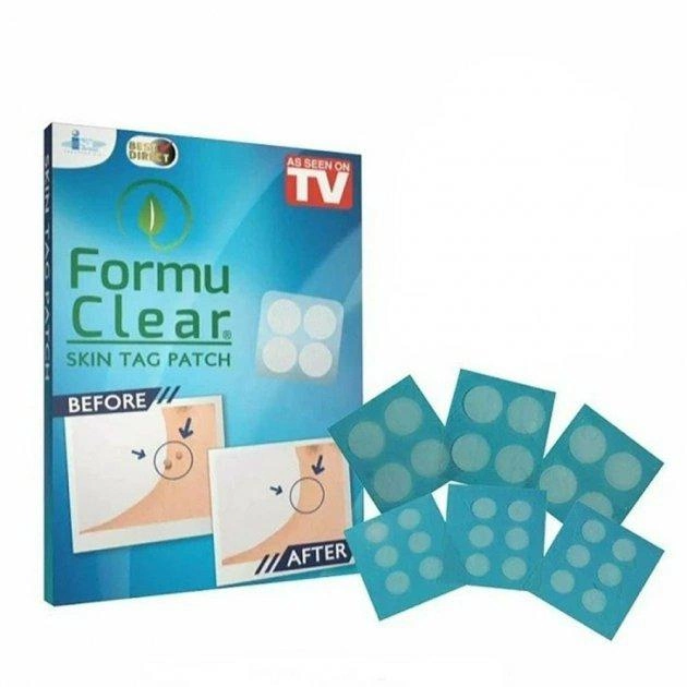 Пластир Formu Clear Tag Patch від папілом та бородавок тілесний пластир - зображення 1