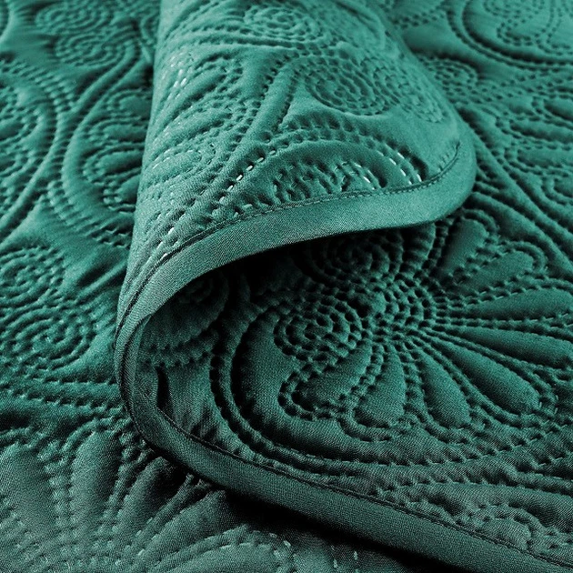 Narzuta Leila Ciemnozielona 220x240 cm (LEILA240) - obraz 3