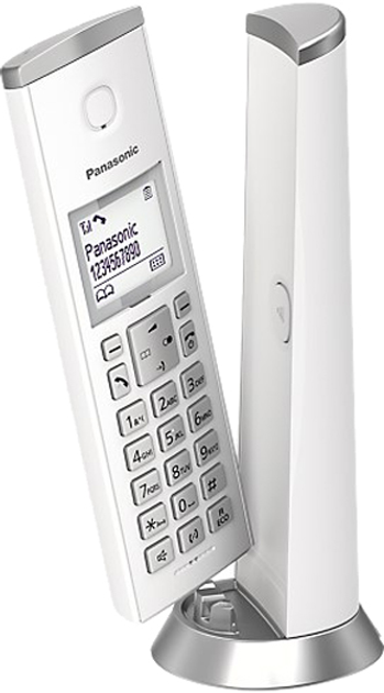 Telefon stacjonarny Panasonic KX-TGK210 PDW Biały - obraz 1