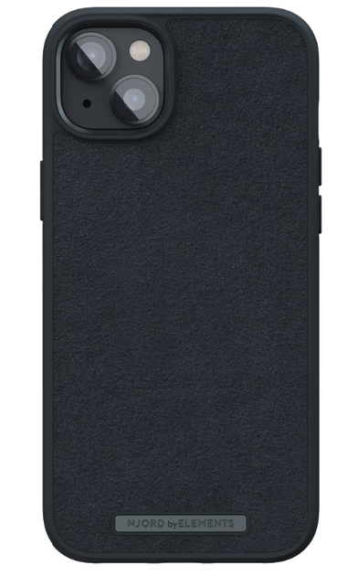 Чехол накладка Njord Suede Comfort+ Case Black для iPhone 14 (NA41CM00) - изображение 3