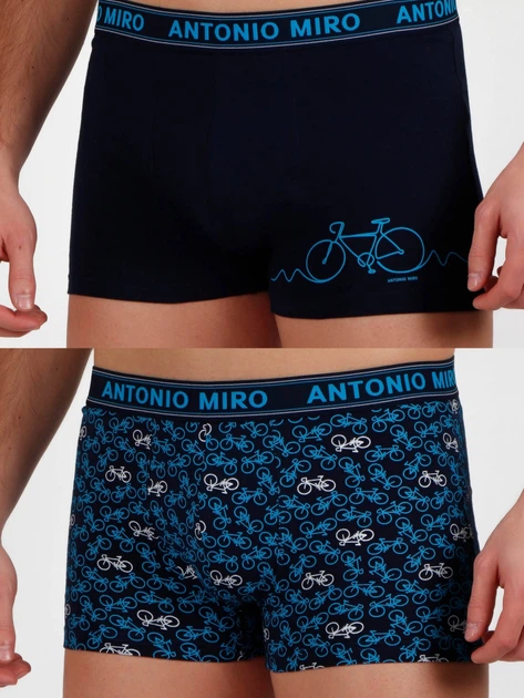 Zestaw majtek męskich typu bokserki Admas Antonio Miro 48376P M 2 szt Multikolorowy (8433623600661) - obraz 2