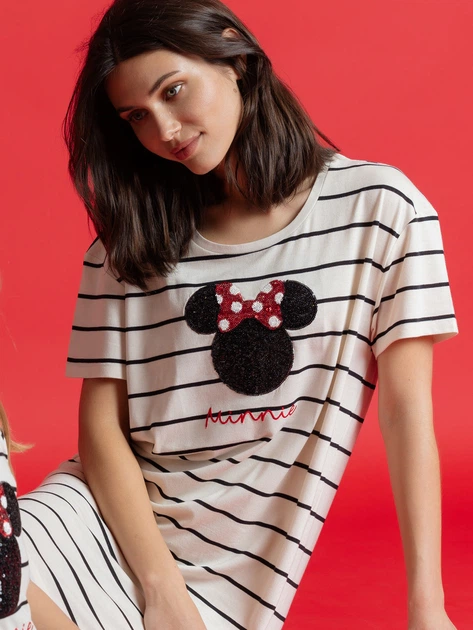 Koszula nocna damska Admas Disney 61106 L Biała (8433623648083) - obraz 5
