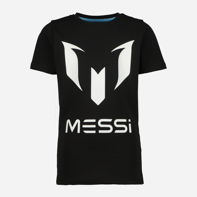 Підліткова футболка для хлопчика Messi C104KBN30001 164 см Чорна (8720834031170) - зображення 1