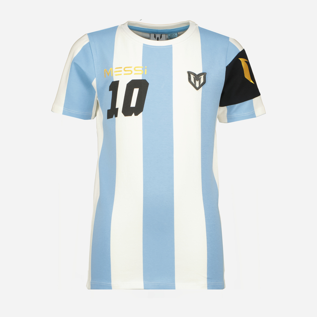 Підліткова футболка для хлопчика Messi C108KBN30002 170-176 см Блакитна (8720834088341) - зображення 1
