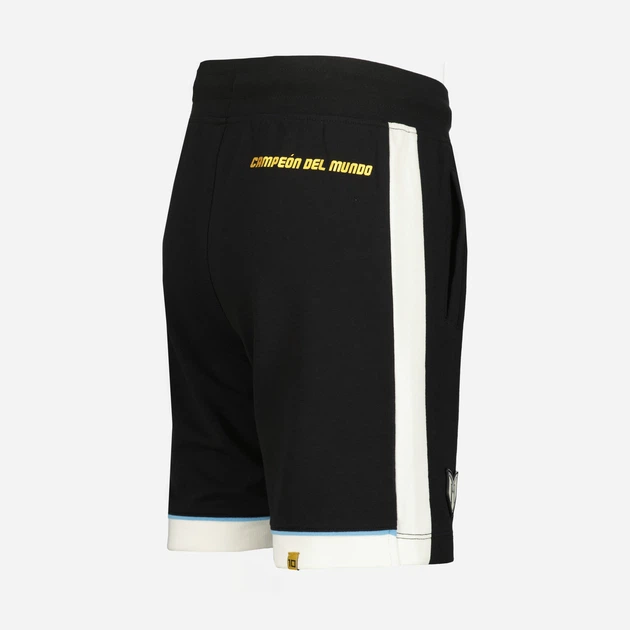 Krótkie spodenki młodzieżowe chłopięce na WF Messi C108KBN46001 170-176 cm Czarne (8720834088426) - obraz 3