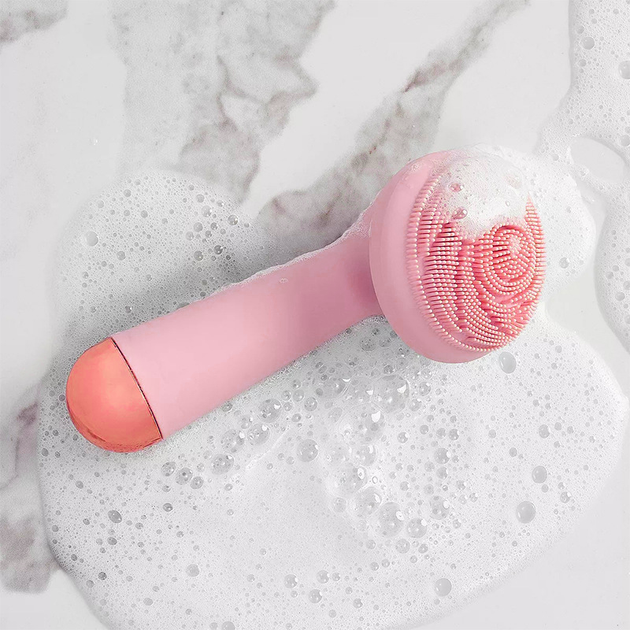 Щетка силиконовая массажная для чистки лица Foreo Flawless-New глубокое очищение и подтяжка кожи Розовая - Фото 10 Щетка силиконовая массажная для чистки лица Foreo Flawless-New глубокое очищение и подтяжка кожи Розовая - изображение 10
