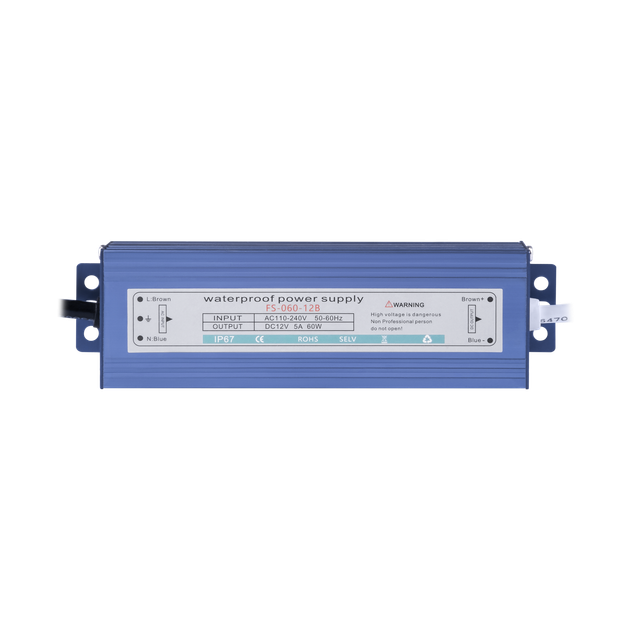 Импульсный блок питания герметичный GV-12V5А (60W) - Фото 1 Импульсный блок питания герметичный GV-12V5А (60W) - изображение 1