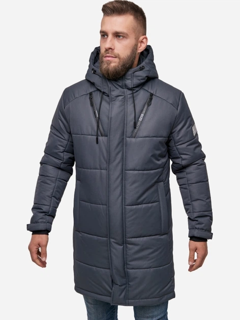 Куртка зимова чоловіча Riccardo WL-2001 52 (XL) Сіра (ROZ6400022281 ...