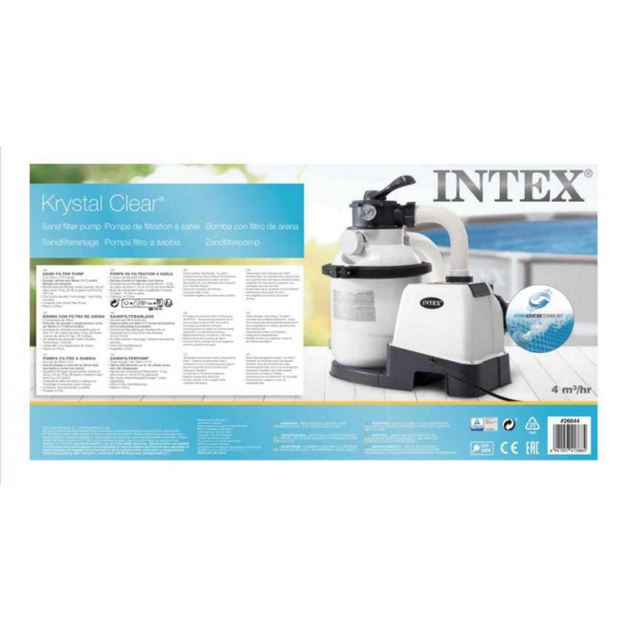 Пісочний фільтр-насос Intex продуктивність 4500 л/год 26644 - зображення 3
