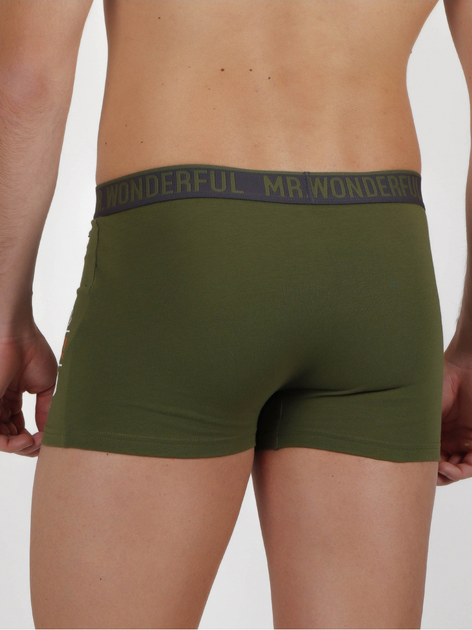 Zestaw majtek męskich typu bokserki Admas Mr Wonderful 48373P XL 2 szt Multikolorowy (8433623600449) - obraz 7
