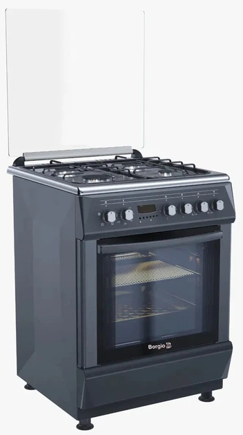 Плита комбинированная Borgio GE 640 Gr GCBLDF - изображение 2