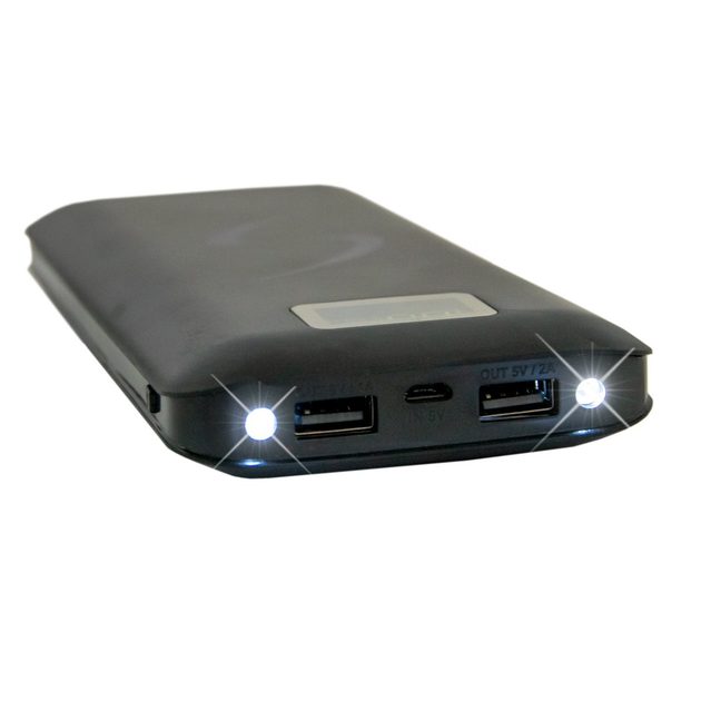 Портативний зарядний пристрій UKC Smart Power Bank 30000mAh Led 2xUSB ...