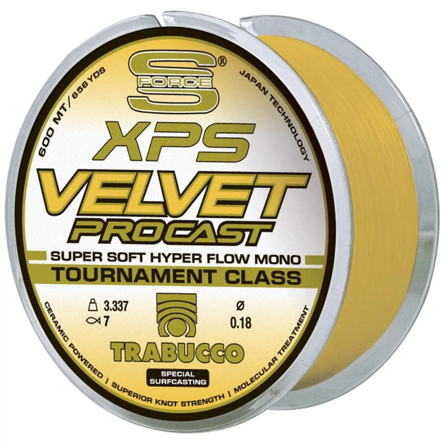 Волосінь S-Force Xps Velvet Pro Cast 600 м 0.22 мм 5.51 кг (052-16-220) - зображення 5