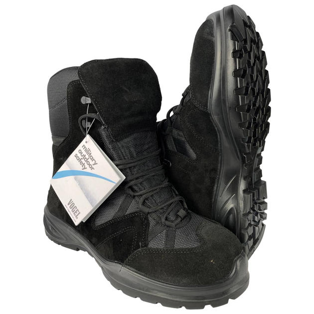 Чоловічі тактичні черевики Vogel чорні 40 розмір - зображення 1