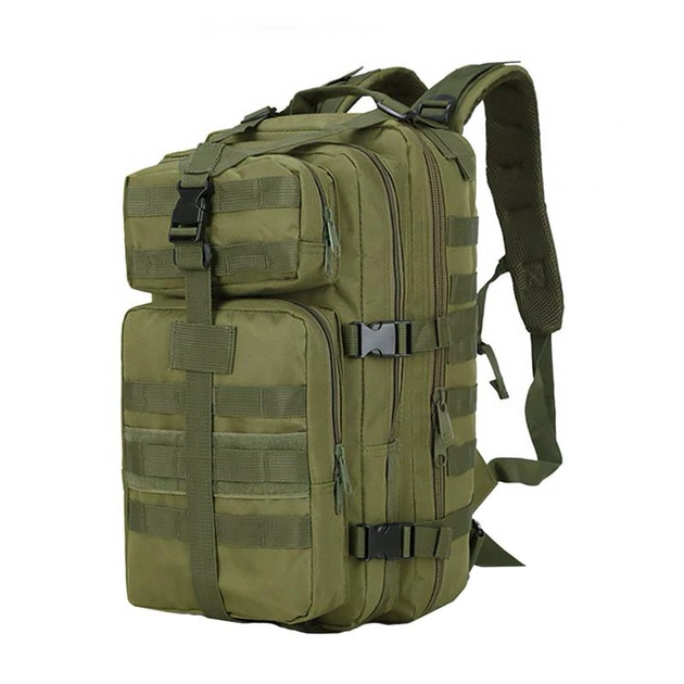 Рюкзак тактический AOKALI Outdoor A10 35L Green штурмовой военная сумка - изображение 1
