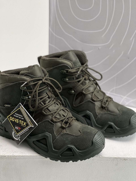 Тактические ботинки демисезонные MID 42 Олива - изображение 1