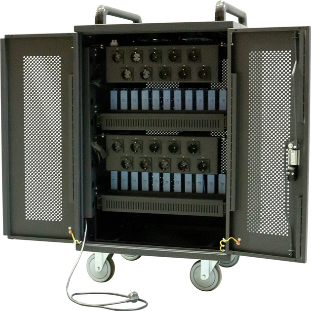 Мобільна зарядна шафа для ноутбуків Avtek Charging Cart 20 (1MV048) - зображення 4