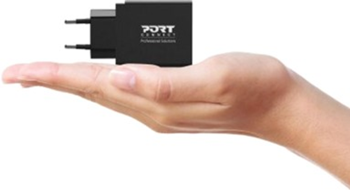 Блок живлення Port Designs для ноутбука 45W (USB Type-C) (900105-EU) - зображення 7