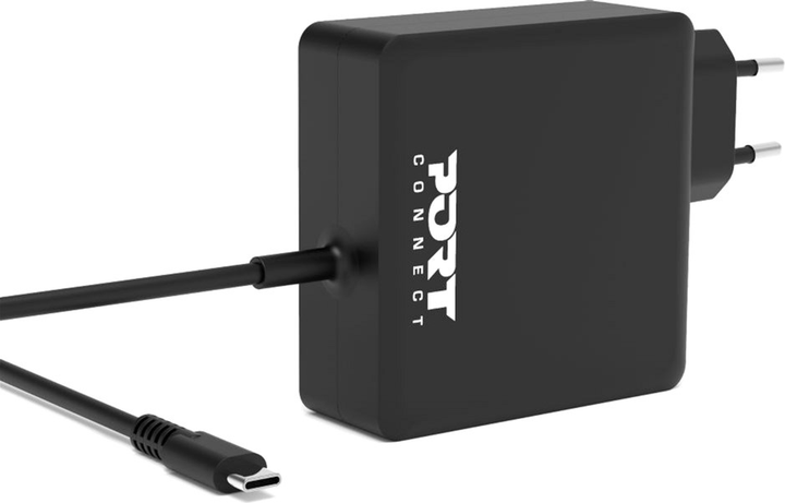 Блок живлення Port Designs для ноутбука 65W (USB Type-C) (900097B) - зображення 3