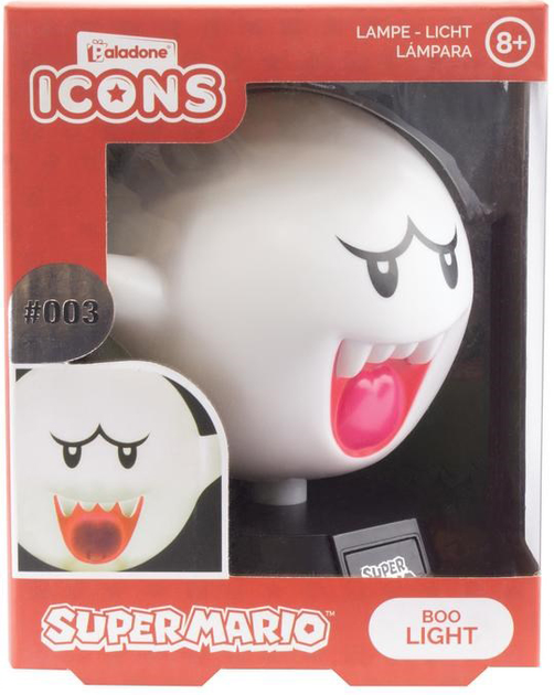 Нічник Paladone ICONS SUPER MARIO BOO LIGHT (PP4374NN) - зображення 7