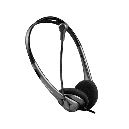 Навушники з мікрофоном Modecom MC-219U USB 97дБ 1.8м Black - зображення 3