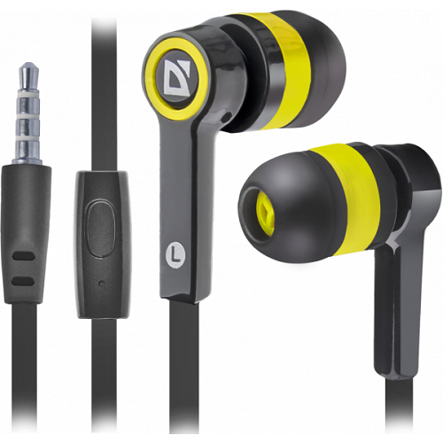 Гарнітура для смартфонів Defender Pulse 420 дротова 1.2м 63421 Yellow - зображення 2