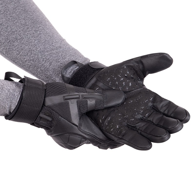 Перчатки тактические с закрытыми пальцами Military Rangers BC-9879 Цвет: Черный размер: XL - изображение 2