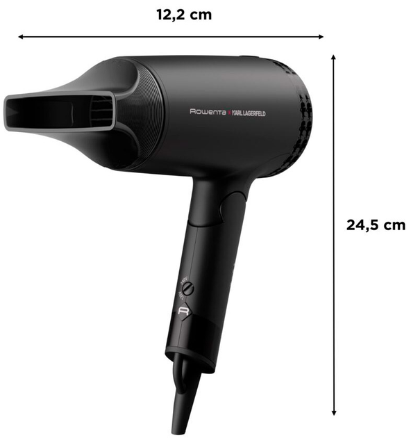 Фен Rowenta Karl Lagerfeld Express Style CV184LF0 - изображение 3