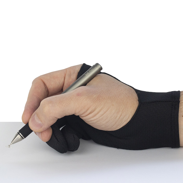 Перчатка для рисования на планшете Galeo Anti-Mistouch Breathable Black ...
