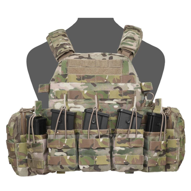 Плитоноска Warrior Assault Systems DCS G36 Plate Carrier Combo with 5x 5.56 G36 Open Mag Pouches, 2x Utility Pouches Multicam - зображення 1