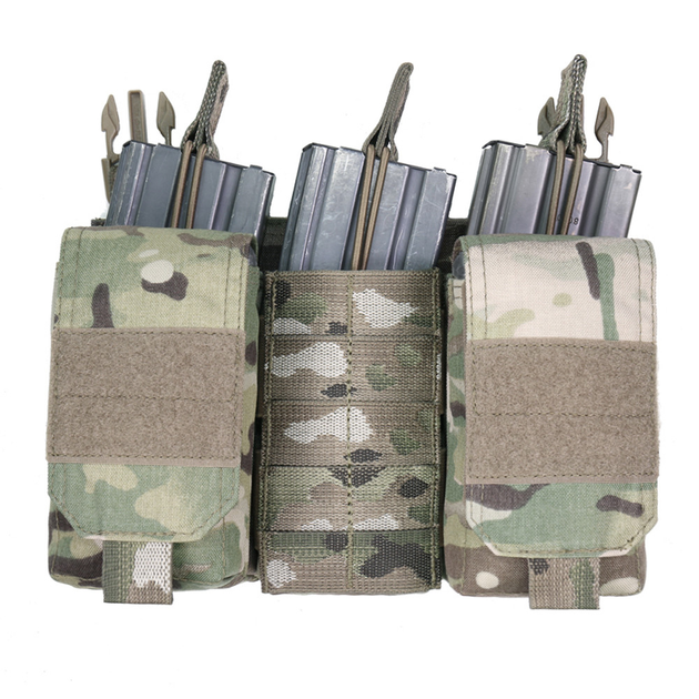 Підсумок під магазини потрійний Warrior Assault Systems Detachable Front Panel MK1 Multicam - зображення 1