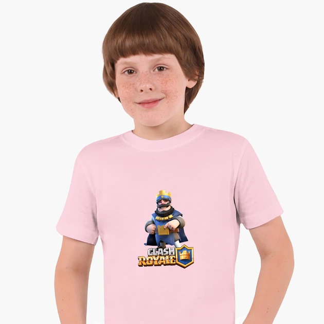 Дитяча футболка Клеш Рояль (Clash Royale) (25186-1950) 158-164 см Бавовна Рожевий - Фото 1 Дитяча футболка Клеш Рояль (Clash Royale) (25186-1950) 158-164 см Бавовна Рожевий - зображення 1