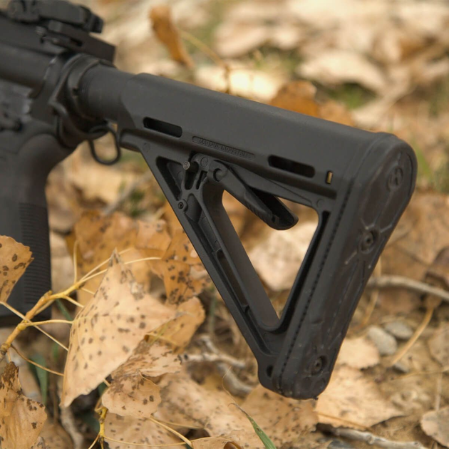Приклад Magpul MOE Carbine Stock Mil-Spec. MAG400-BLK - зображення 2
